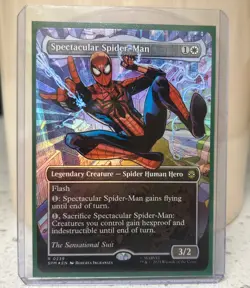 Spectacular Spider-Man (0239) (Borderless) (Textured Foil) - Image 2