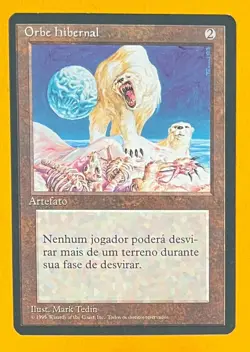 MTG WINTER ORB (Portuguese) 4th Edition FBB (OldManMTG 008-937) - Image 1