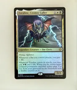 Magic the Gathering: Zoraline, Cosmos Caller Bloomburrow Foil NM - Image 1
