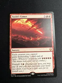 Sozin’s Comet Avatar: The Last Airbender Magic The Gathering Regular - Image 1