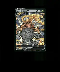 HOLO Gloom Card Gloom Stained Glass Pokemon Card READ DESCRIPTION BELOW p1 - Image 1