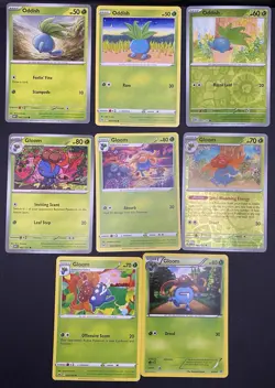 12x Pokemon Cards Vileplume Gloom Oddish Collection Lot - Holo Rare Vintage TCG - Image 2