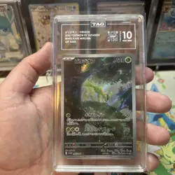 Pokemon Virizion Illustration Rare 095/086 White Flare Japanese TAG 10 Gem Mint - Image 1