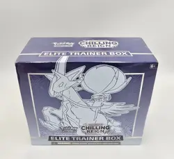 Pokemon 2021 Chilling Reign ETB Elite Trainer Box SEALED *small tear in front - Image 1