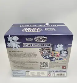 Pokemon 2021 Chilling Reign ETB Elite Trainer Box SEALED *small tear in front - Image 3