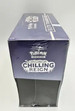 Pokemon 2021 Chilling Reign ETB Elite Trainer Box SEALED *small tear in front - Image 4
