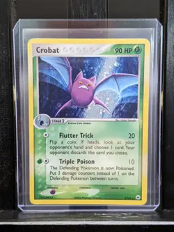 TCG Pokemon Crobat 3/101 Holo Hidden Legends 2004: MP Ungraded - Image 1