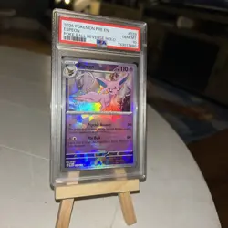 Espeon 33/131 Master Ball Reverse Holo Prismatic Evolutions Pokemon 2025 - Image 4