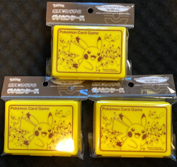 Pokemon TCG 3x Pikachu Damage Counter Case Box Set japan - Image 1