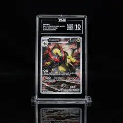 TAG 10 GEM MINT Haxorus 147/086 Pokemon Black Bolt IR - Image 3