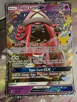 Tapu Lele GX 60/145 Celebrations: Classic Collection Holo Pokemon TCG - NM - Image 1