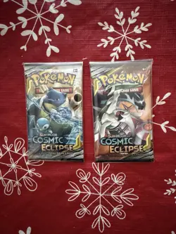 Pokemon TCG - Cosmic Eclipse Booster Packs - Sun And Moon - Factory Sealed x2 - Image 1