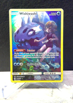 Pokemon TCG Wishiwashi 240/236 Cosmic Eclipse Secret Rare Holo LP/NM - Image 1