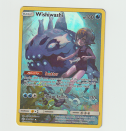 Pokemon TCG Wishiwashi 240/236 Cosmic Eclipse Secret Rare Holo LP/NM - Image 3