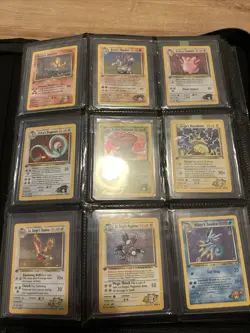 Pokemon TCG Gym Heroes 1st Edition Complete Set NM-EX Throughout WOTC 2000 RARE - Image 1