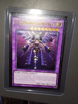 Yugioh! El Shaddoll Construct DUEA-EN049 Ultimate Rare Near Mint - Image 1