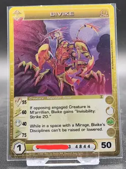 Chaotic Card : Bivike BTD First Edition Super Rare creature - Image 1