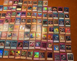 Lot Of Yugioh And Magic The Gathering Holo Cards (100 Holos) - Image 3