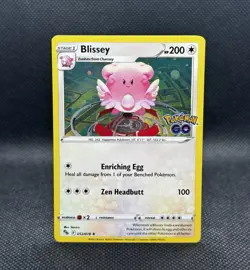 Pokemon Card Pokemon GO - BLISSEY 052/78 Cosmos Holo Promo NEW Mint/Near Mint - Image 1