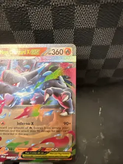 Pokemon Mega Charizard X ex 013/094 Phantasmal Flames NM TCG Card - Image 3