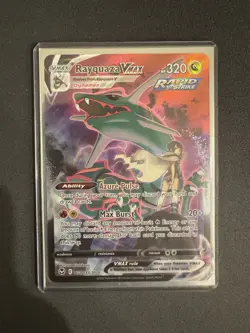 Pokemon TCG Rayquaza VMAX Silver Tempest Trainer Gallery TG20/TG30 - Image 1
