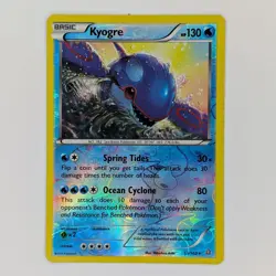 Kyogre 53/160 Rare Pokemon TCG XY: Primal Clash Reverse Holo NM - Image 1