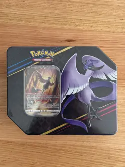 Crown Zenith Tins - Full Art Set (Galarian Moltres- Zapdos- Articuno) SEALED - Image 3