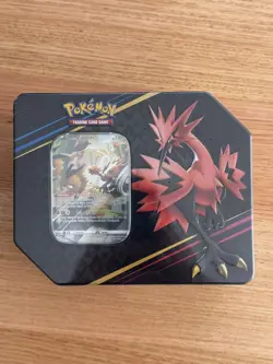 Crown Zenith Tins - Full Art Set (Galarian Moltres- Zapdos- Articuno) SEALED - Image 4