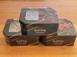 Crown Zenith Tins - Full Art Set (Galarian Moltres- Zapdos- Articuno) SEALED - Image 5