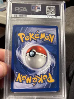 2001 POKEMON NEO REVELATION 1ST ED #13 RAIKOU-HOLO PSA 8 - Image 2