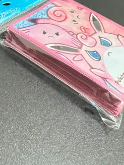 [Opened]Chansey Wigglytuff Clefable 64 Sleeves Japanese Pokemon Center - Image 4