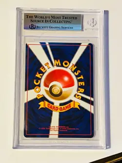 1996 Pokemon Base Japanese Chansey Holo #113 BGS 9.5 10 GEM-MINT w/ Swirl Tail - Image 2
