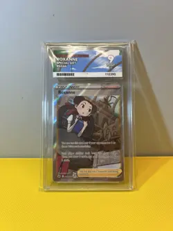 Roxanne GG66/GG70 - Pokemon - Graded Ace 9 OC Slab - Crown Zenith - Image 1