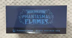 Phantasmal Flames Pokemon Center Elite Trainer Box: Pokemon TCG - IN HAND SEALED - Image 5
