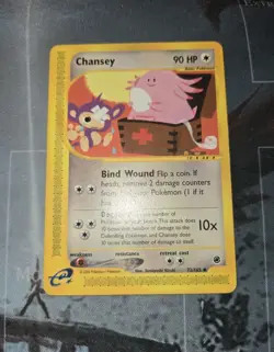 Chansey 072/165 Expedition Base Set Regular 2002 Pokemon - Image 3