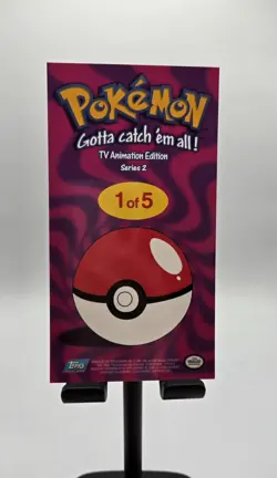 Pokemon Topps Chrome Series 2 Box Topper #1 2000 - Image 2