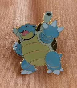 Blastoise GX Collectors Enamel Metal Lapel Pin Official Pokemon TCG - Image 2