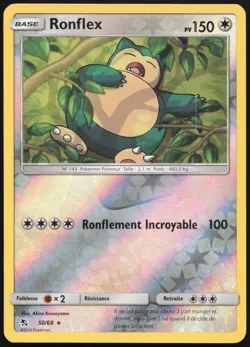 Carte Pokemon Ronflex 50/68 Reverse Destinees Occultes Francais - Image 1