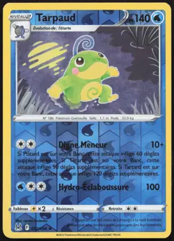 Carte Pokemon Tarpaud 032/196 Reverse Origine Perdue Francais - Image 1