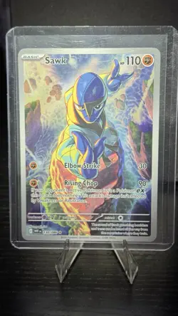 Sawk (130/86) - White Flare - Pokemon TCG - NM - Image 1