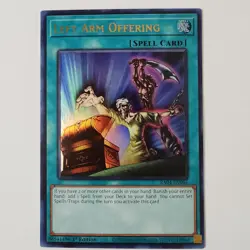Left Arm Offering - RA04-EN086 - NM - Ultra Rare - 1st ed - Yugioh - Image 1