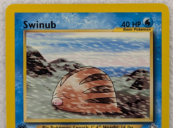 2000 Swinub #79 Neo Genesis 1st Edition Regular Pokemon Card Common - Image 2
