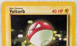 2000 Voltorb #69 Team Rocket Regular Pokemon Card Common 1st Edition Very Good - Image 2