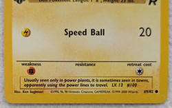 2000 Voltorb #69 Team Rocket Regular Pokemon Card Common 1st Edition Very Good - Image 3