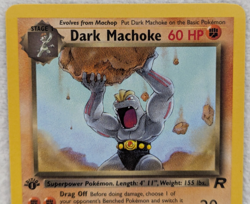 2000 Dark Machoke #40 Team Rocket Regular Pokemon Card Uncommon 1st Edition - Image 3