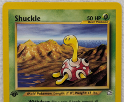 2000 Shuckle #72 Neo Genesis Regular Pokemon Card Common 1st Edition - Image 3