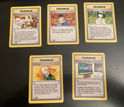 Lot of *5* Pokemon Gym Heroes RARE/1st EDITION Cards! #97,98,99,101,102 NM/LP - Image 1