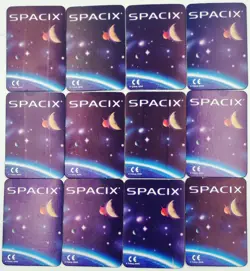 SPACIX lenticular card complete set MELODIA 12/12 TWIX chocolate bar Trema 1996 - Image 2