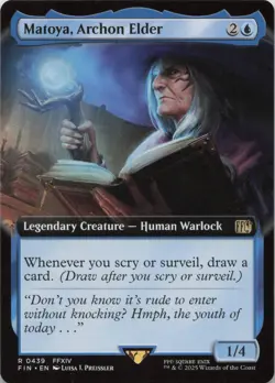 Matoya, Archon Elder (Extended Art) R FINAL FANTASY 439 LP-NM - Image 1