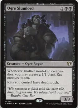 Ogre Slumlord R Commander Masters 177 NM MTG - Image 1